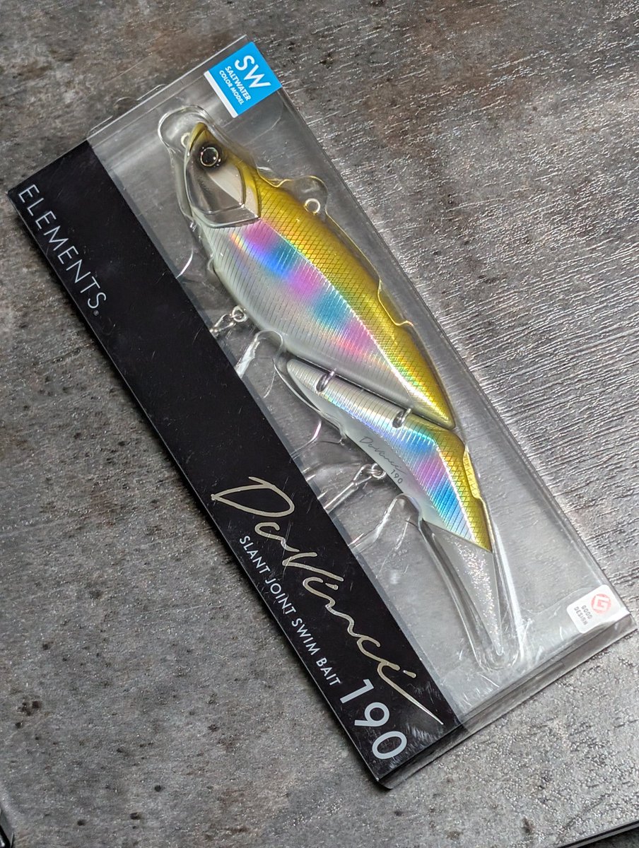 釣りフェス限定】エレメンツ ダヴィンチ150◇レガーレコラボ◇オルカ