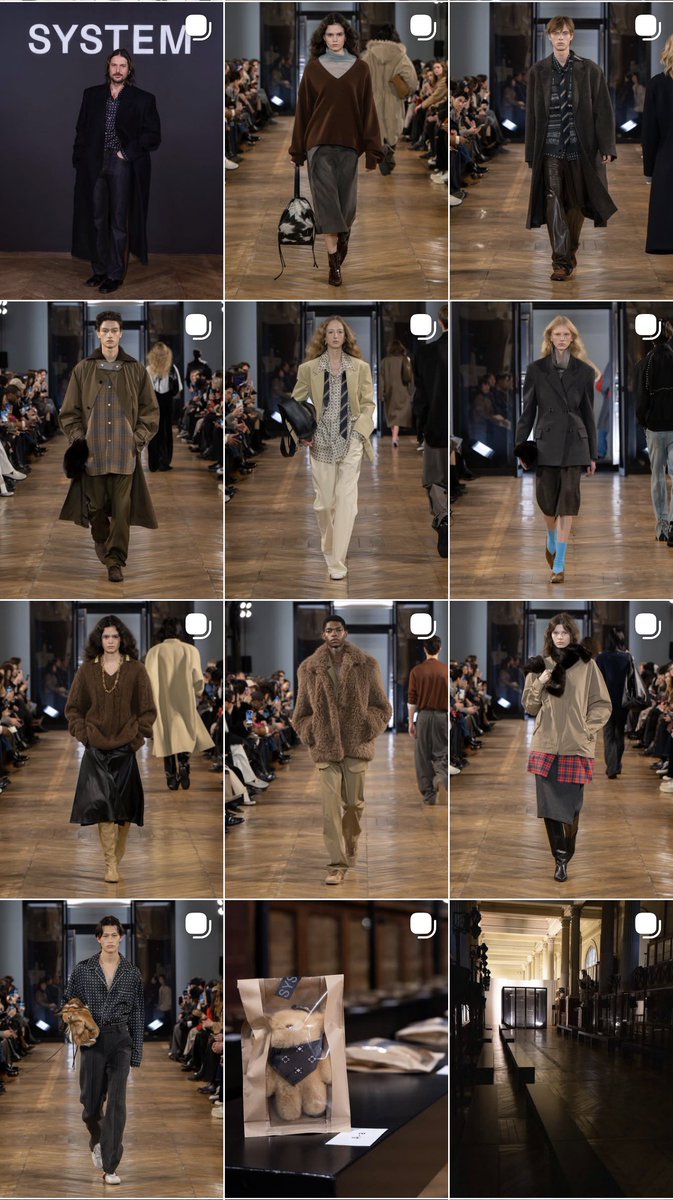 sincesepie's tweet image. อันนี้เป็นคอลเลคชั่น Fall-Winter 2025 ㅠㅠ สไตล์แบรนด์ชัดเจนมาก ส่วนใหญ่เป็นเอิร์ธโทน สีเรียบ ไม่จัดจ้าน มีลายสก๊อตและดีเทลอื่น ๆ ประปราย ภาพรวมดี ต้องเข้ากับน้องจีซองมาก ๆ แน่ ขาก็ยาว บอดี้มันให้ เริ่ดเลยล่ะ ชั้นฟันธง 

MODEL JISUNG AT PFW
#JISUNGxSYSTEMFW26