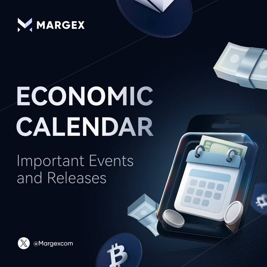 Margexcom's tweet photo. 📆 Economic Calendar Update

Big week ahead! 

⚡️ Jan 21: 🇺🇸 U.S. President Trump Speaks, 13:30 UTC 

⚡️ Jan 22: 🇺🇸 GDP (Q3), 13:30 UTC 

⚡️ Jan 22: 🇺🇸 Core PCE Price Index, 15:00 UTC https://t.co/dQI2CU6uWu