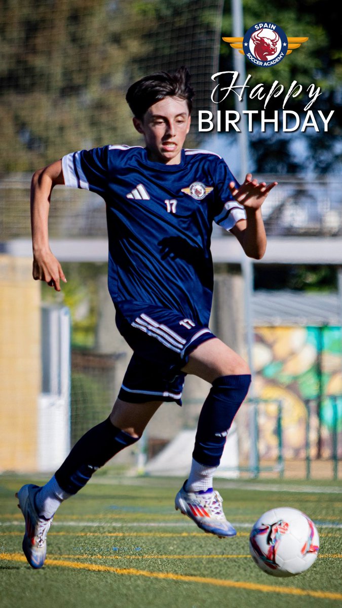 SpainSoccerA's tweet photo. KEEP SHINING¡¡. HAPPY BIRTHDAY AND ENJOY YOUR DAY¡ ✨⚽
¡Sigue brillando!. Feliz cumpleaños y disfruta de tu día¡✨⚽
#happybirthday #greatperson #footballacademy #spainsoccer #JoinUs https://t.co/AEtxNzjH84