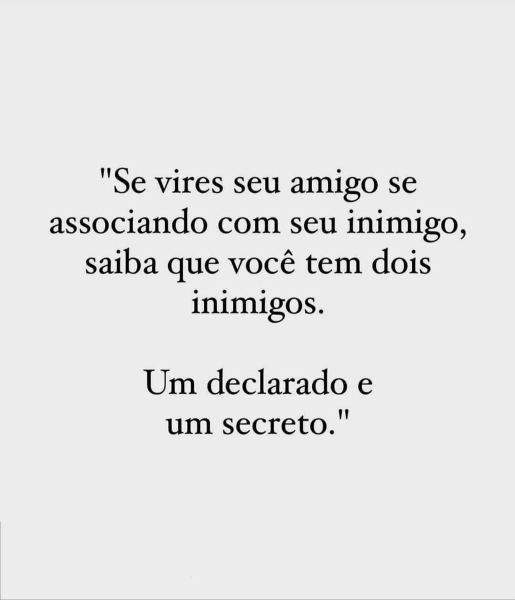 AlmeidaNilcea's tweet photo. Tem dois inimigos... Observa mais. https://t.co/v5KFBRSfrm