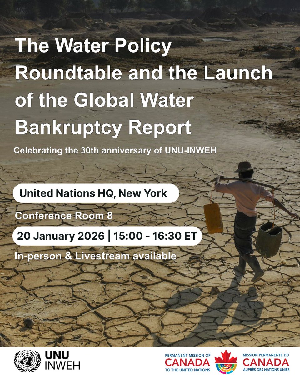 UN University-INWEH tweet media