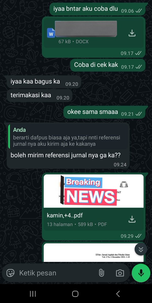 📌TESTIMONI JOKI MAKALAH
Haiii haiii aku bawain testimoni lagi nihhh!!
Buat kalian yang mau joki segala tugss terutama makalah,ppt,paper,karya ilmiah,dll bisa banget wa aku di bio yaa🤩
Murah aja guysss,dan pastinya trusted yaa testi udah banyakk
#zonauang #jokitugas