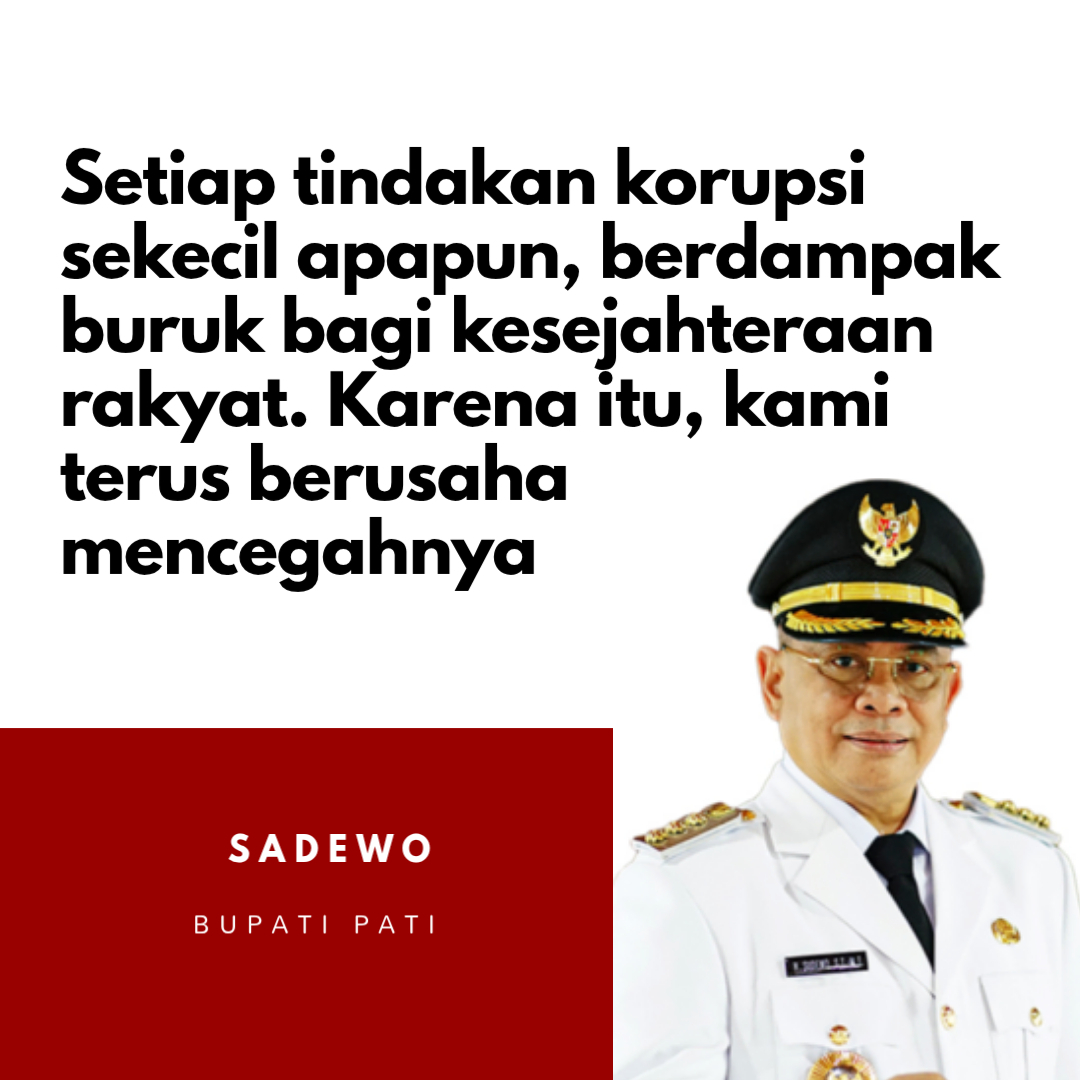 emerson_yuntho's tweet photo. Pak Sadewo, Bupati Pati ini bukan sembarang Bupati https://t.co/mpmtoKDZDk