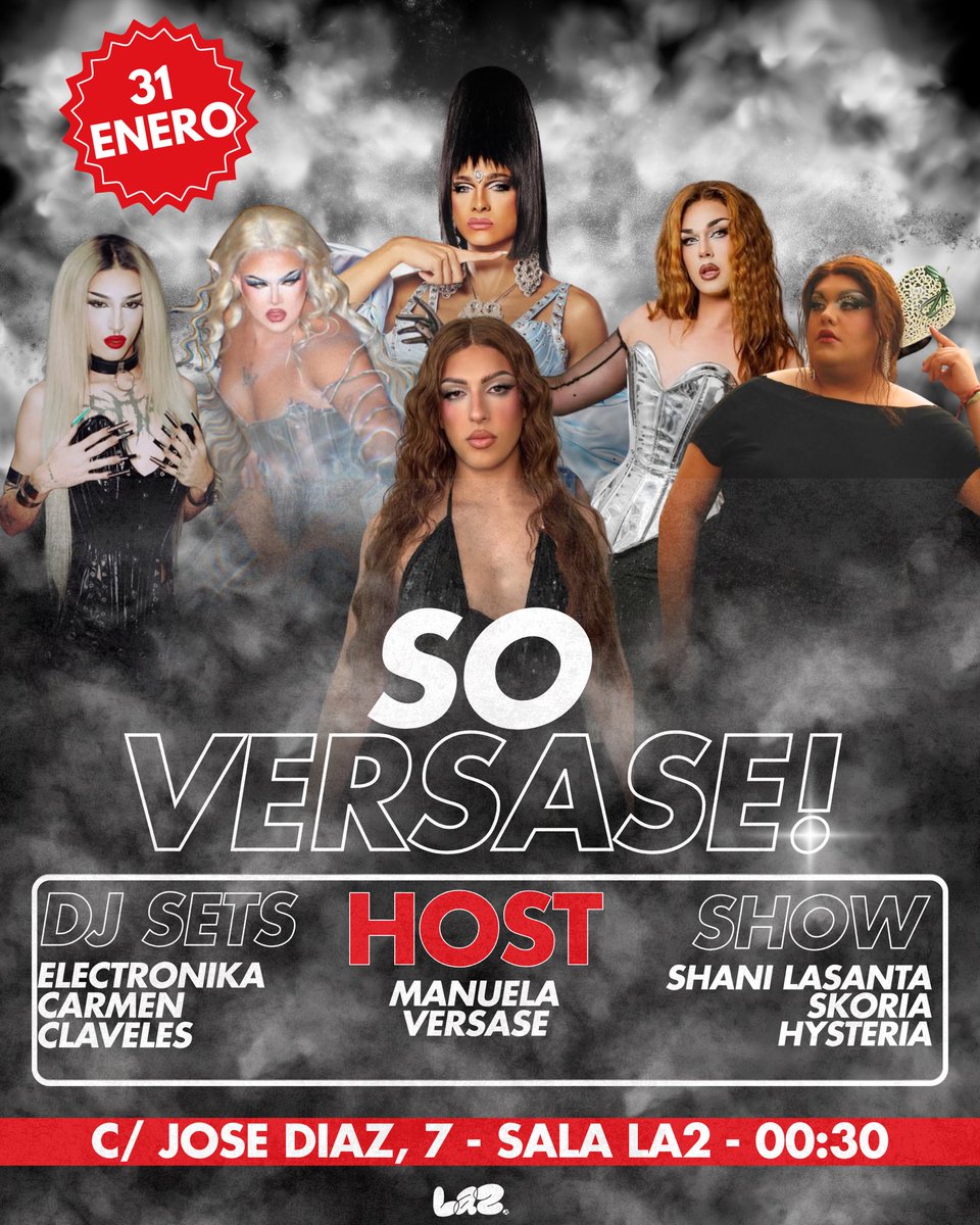 TODAS EL 31 DE ENERO A SEVILLA SALA LA2 YA! ultimaentrada.com/comprar-entrad…