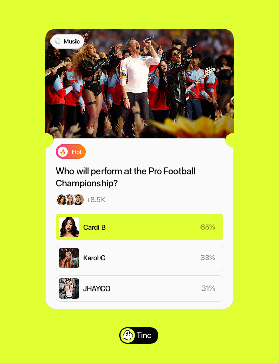 Tinc - Follow your instinct tweet media