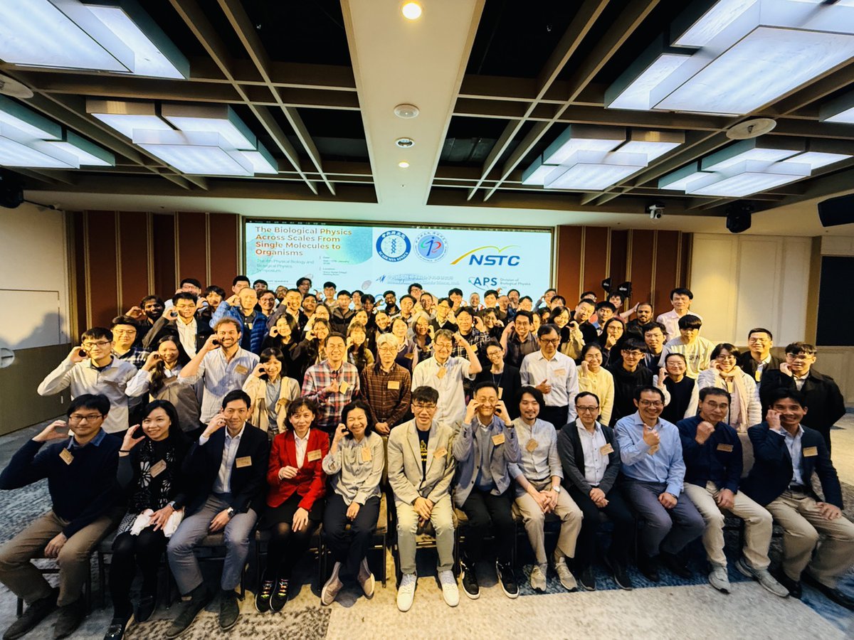 palmiopas's tweet photo. Keng-hui Lin organized the int'l symposium "4th PBBP Symposium- The Biological Physics Across Scales From Single Molecules to Organisms" in Chiayi city, Taiwan
https://t.co/hLMYqSRtNM
and it was successfully concluded!

Congratulations on the great success, @KenghuiLin1 🥳🎉 https://t.co/GCZlW4qZmi