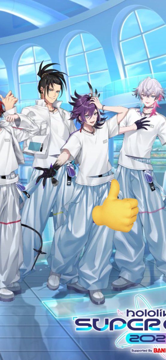 厨二ポーズでいいね👍