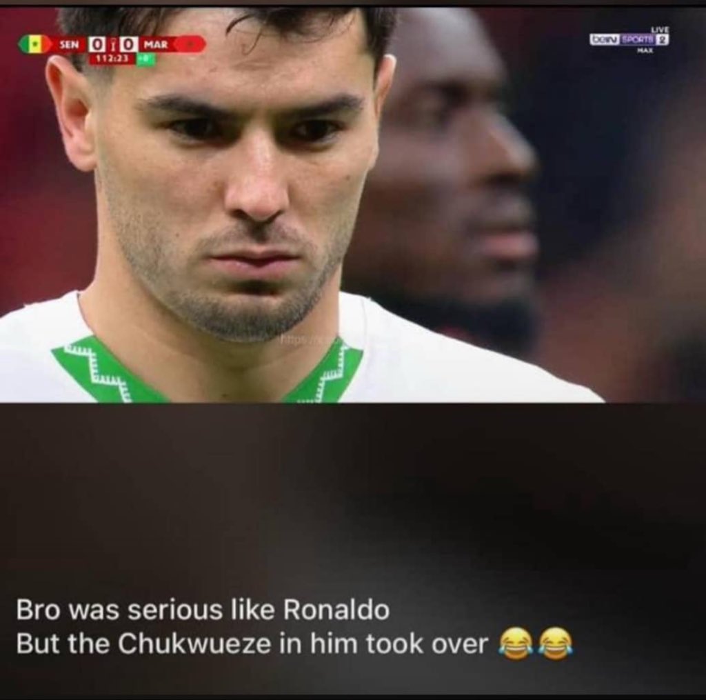 That Chukwueze spirit mad gan