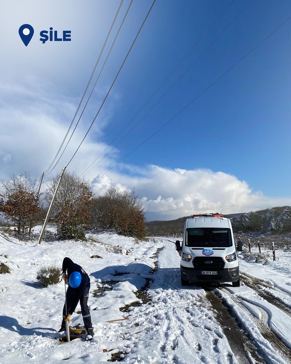 igdaskurumsal's tweet photo. Her koşulda, İstanbul’un dört bir yanında ekiplerimiz görev başında.❄️

Olumsuz hava koşullarına rağmen, doğal gazın tüm vatandaşlarımıza güvenli ve kesintisiz şekilde ulaşması için Beykoz’dan Çatalca’ya, Şile’den Sultangazi'ye kadar 7/24 sahadayız. https://t.co/gpPybZNZ6f