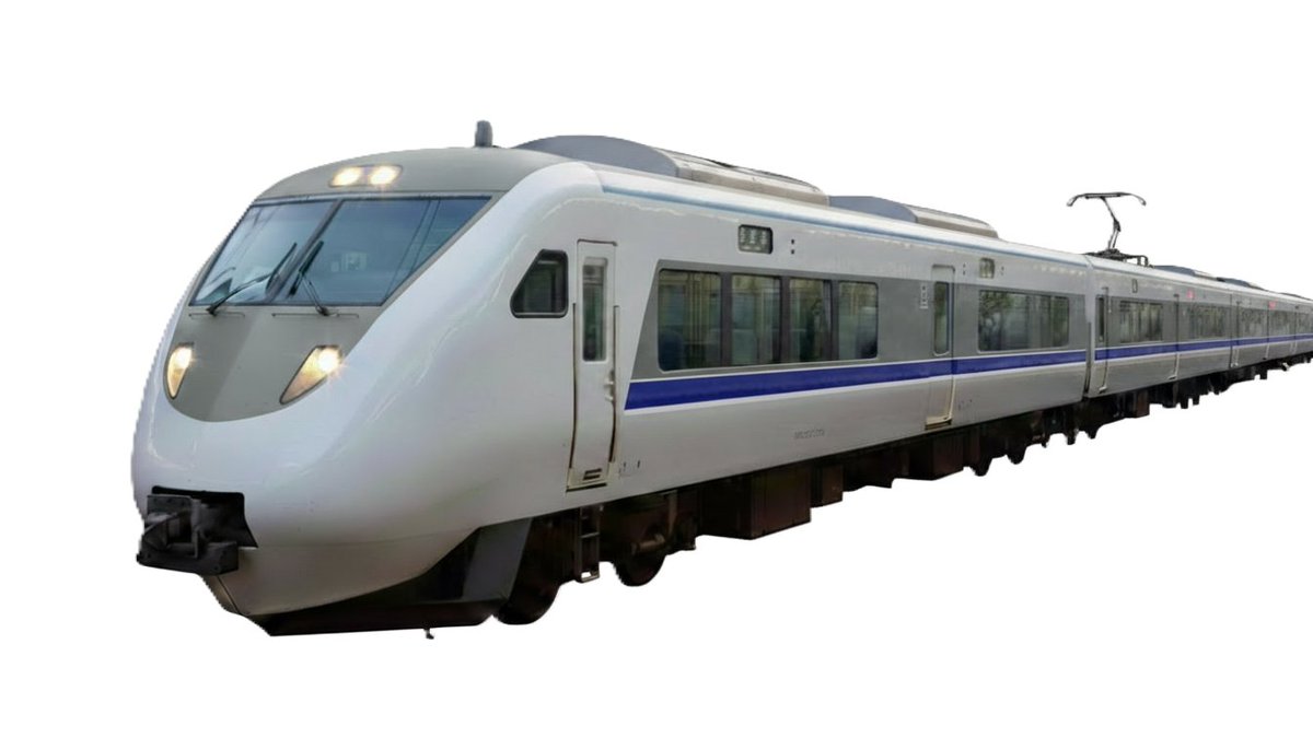 TSUBAME_UNIVERSE #AI_RailArt JR西日本687系特急型電車 8