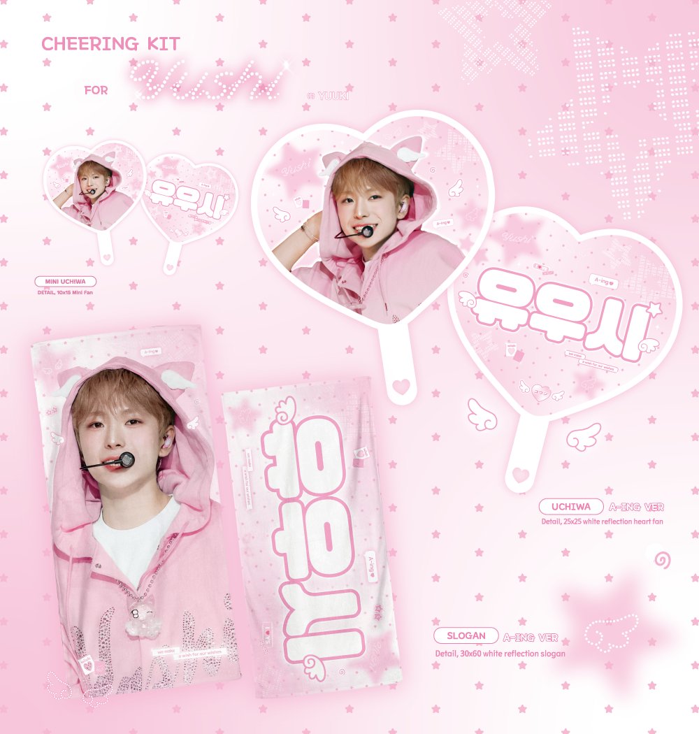 yuuki405_wish's tweet image. ꒰ა 𝗰𝗵𝗲𝗲𝗿𝗶𝗻𝗴 𝗸𝗶𝘁 𝗳𝗼𝗿 𝗬𝗨𝗦𝗛𝗜 ໒꒱

©YUUKI

ꕤ 국내배송 (~ 2/4)  ⇢witchform.com/deposit_form.p…
ꕤ G.O ⇢ DM

ꕤ RT추첨 두분께 랜덤 슬로건 or 우치와를 보내드립니다

#YUSHI #유우시 #ユウシ #NCTWISH #엔시티위시