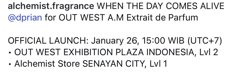 MY BABY <a href="/DPRIAN_/">Christian Yu</a> IS OFFICIALLY GETTING HIS OWN OUTWEST EXHIBITION!!! THANK YOU SO MUCH, ALCHEMIST INDONESIA!!!
