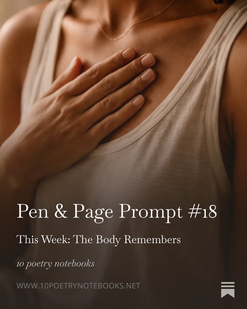 robbinfarr's tweet photo. I’ve been thinking about how the body carries memory — the quiet ways it remembers what the mind doesn’t always name. This week’s Pen &amp; Page will begin there. https://t.co/p1xlXdpAo0