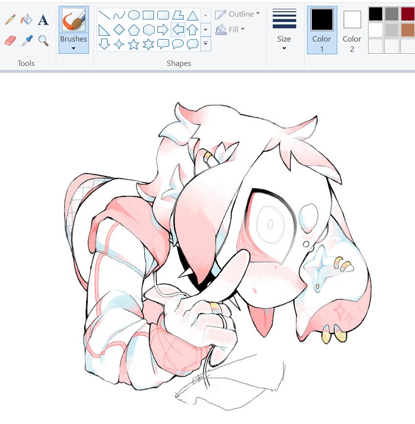 pix13punch's tweet image. to be clear this one is 20% cooler and i need to finish it so badly