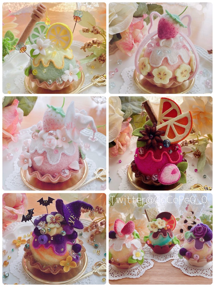 cocページ＊フェルトケーキ cocページ②＊フェルトケーキ cocページ②