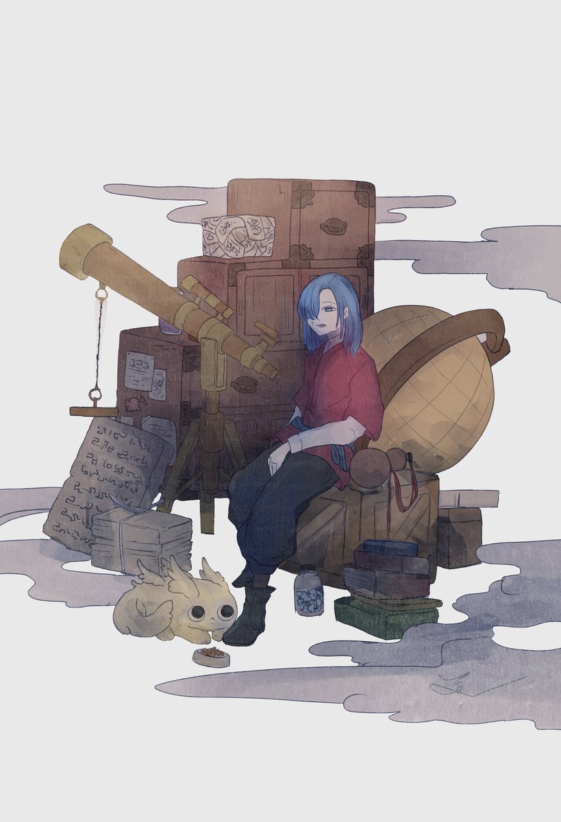 博物屋のあれこれ

#渾沌尸街
#イラスト