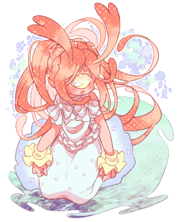 「【創作】金魚色単眼ちゃんっ」|ミナシラズのイラスト