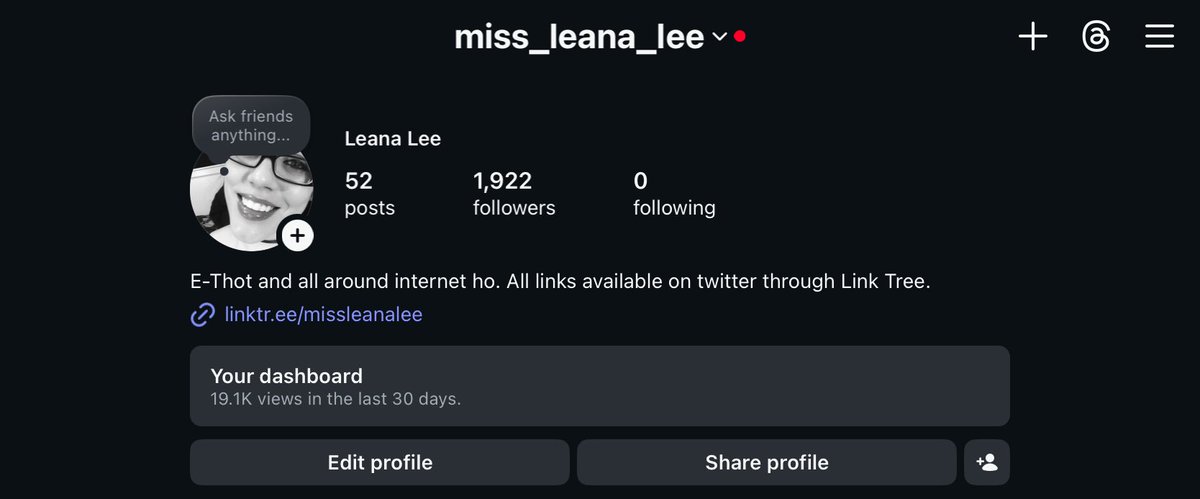Follow me on IG