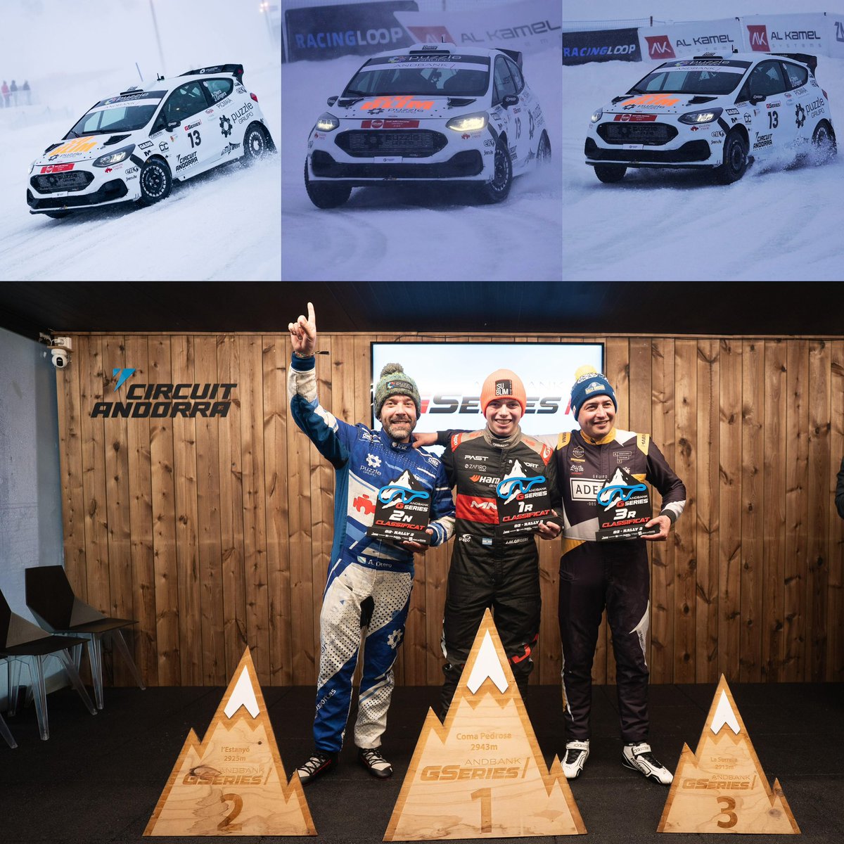 VICTORIA DE JUANMA GRIGERA EN LA NIEVE DE ANDORRA

<a href="/JuanmaGrigera20/">Juan Manuel Grigera</a> fue el gran protagonista en Andorra al quedarse con el triunfo en la nueva clase Rally 3 del campeonato GSeries, que se disputa sobre nieve y hielo.

👉🏻 corazonf1.com/noticias/5826-…