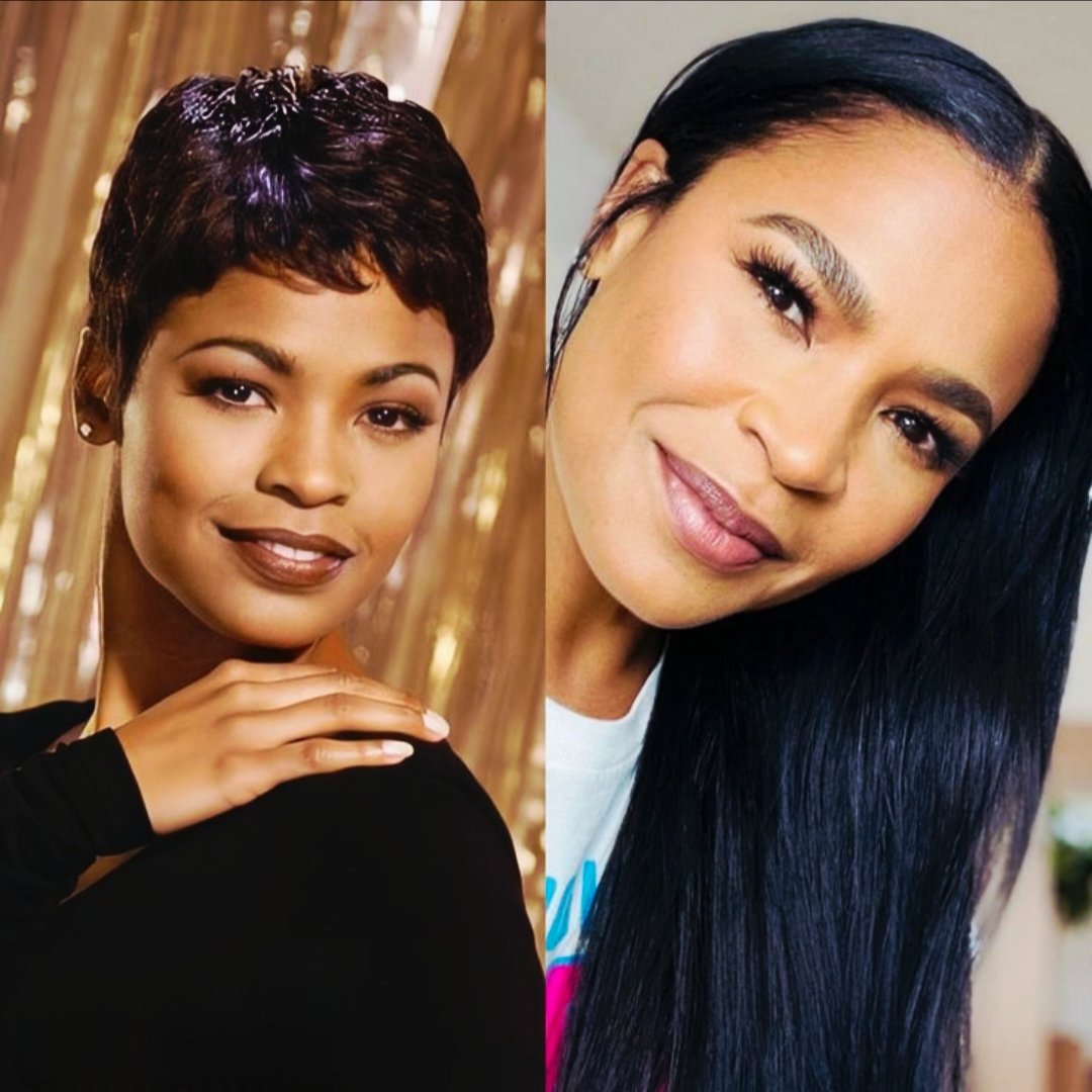 Nia Long, 30 years apart btw. 🖤