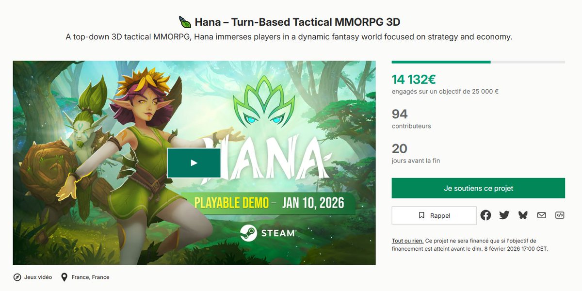 Nous avons dépassé les 14 000 euros lors de cette campagne de financement !  
Merci à tous nos contributeurs pour votre confiance  
Si tu n'as toujours pas participé, n'hésite pas à faire un tour sur notre page kickstarter  
kickstarter.com/projects/garde…