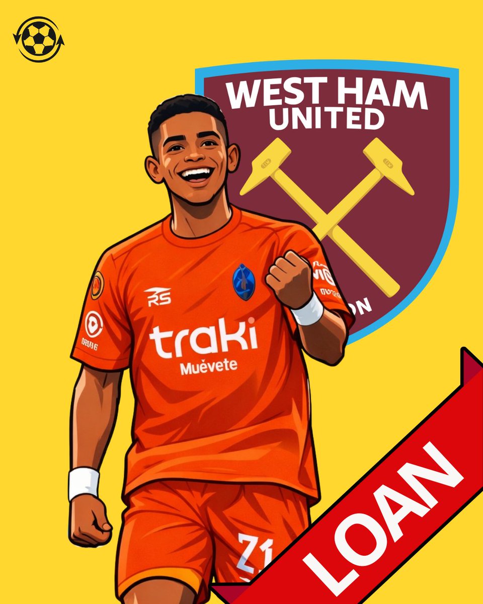 DeadlineDayLive's tweet image. 🚨 Keiber Lamadrid is set to sign for West Ham United on loan from Deportivo La Guaira.

22-year-old has been given permission to undergo a medical with the club, which will take place in Paris this week.

(Source: @urieliugt &amp;amp; @JacobsBen)