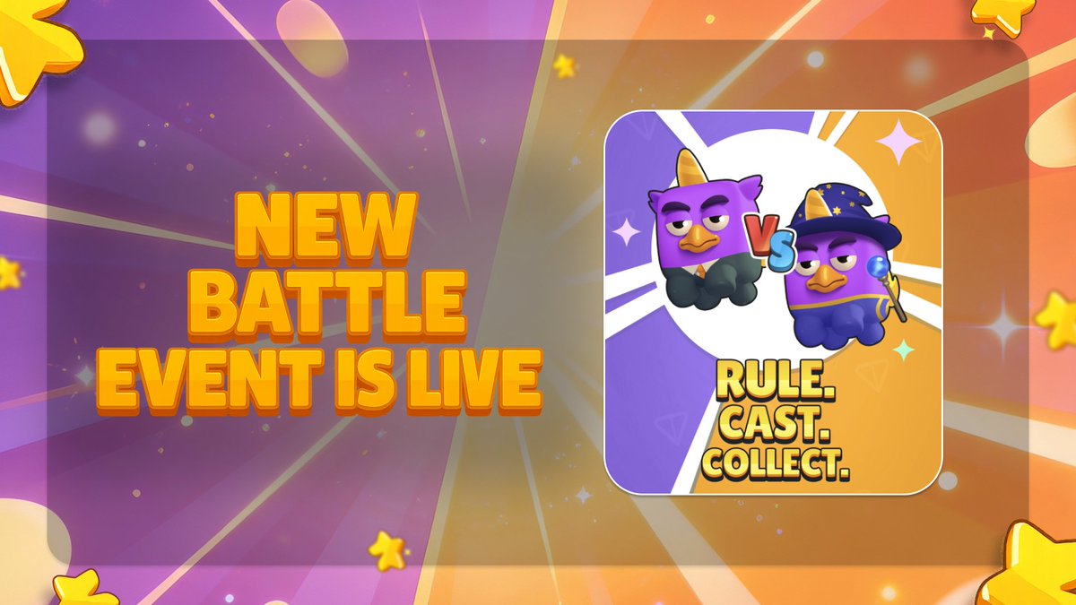 📣 COMMUNITY BATTLE: MONEYVERSE CLASH!

This special event is launched in partnership with TAPX (t.me/tapxbattle_bot…) 🤝

Uni TAPX goes head-to-head with Uni Wizard in a clash of styles and strategies ⚡️

Claim your free skin and climb the leaderboard

💲 Prize Pool: 
•