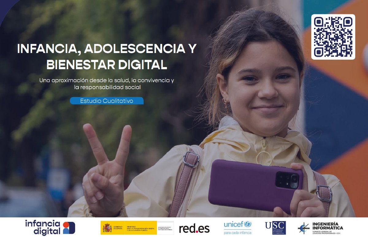 VidaSaludAnd's tweet image. 📄Informe sobre el impacto de la tecnología en la infancia y la adolescencia 👩‍💻👨‍💻 (@unicef_es )
#SaludPúblicaAndalucía @saludand
@AndaluciaRELAS @EASPsalud #andaluciasaludable
@ventanafamilia @RedSabia 
➡️miguiadesalud.es/es/informe-sob…