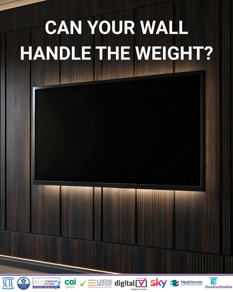 Cube_Comms's tweet image. Brick, panelling, metal stud… each TV needs the right fixings and expert know-how.

Let Cube Communications handle it, start to finish: cubecommunications.co.uk/flatscreen-tv-…

#tvinstall #flatscreentvinstall #wallmountedtelevisionideas #homeautomations