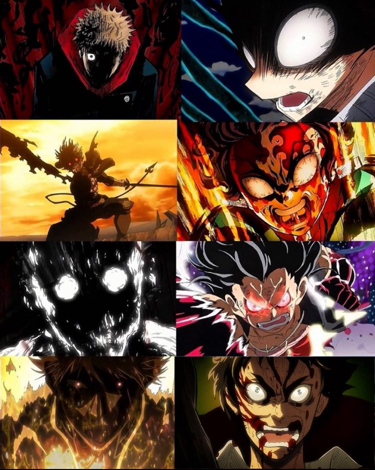 114514Maaa's tweet image. アニメの主人公がしちゃいけない顔をする瞬間が大好き