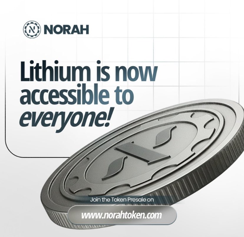 No brokers,no middle men .
Just a Norah Token.

Join Norah presale on norahtoken.com