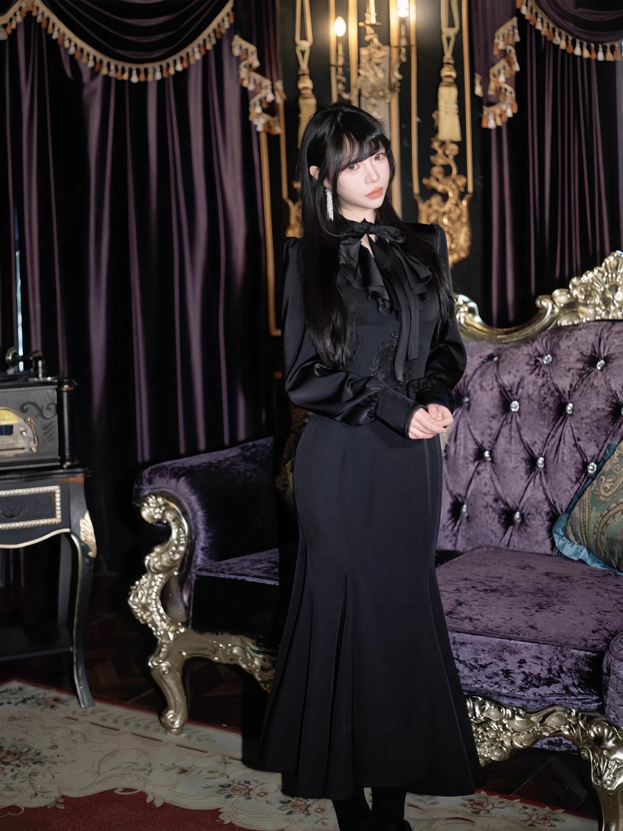 seraphim　吟遊詩人のワンピース　黒