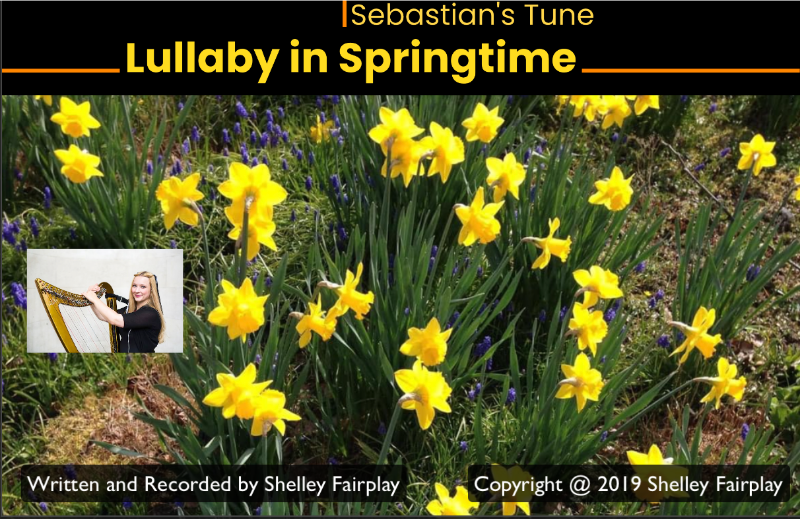 A lullaby-inspired week at the harp 🌼 Harpist’s Compass 4/52 — Brahms’ Lullaby &amp; Sebastian’s Tune - mailchi.mp/harpwales/your…