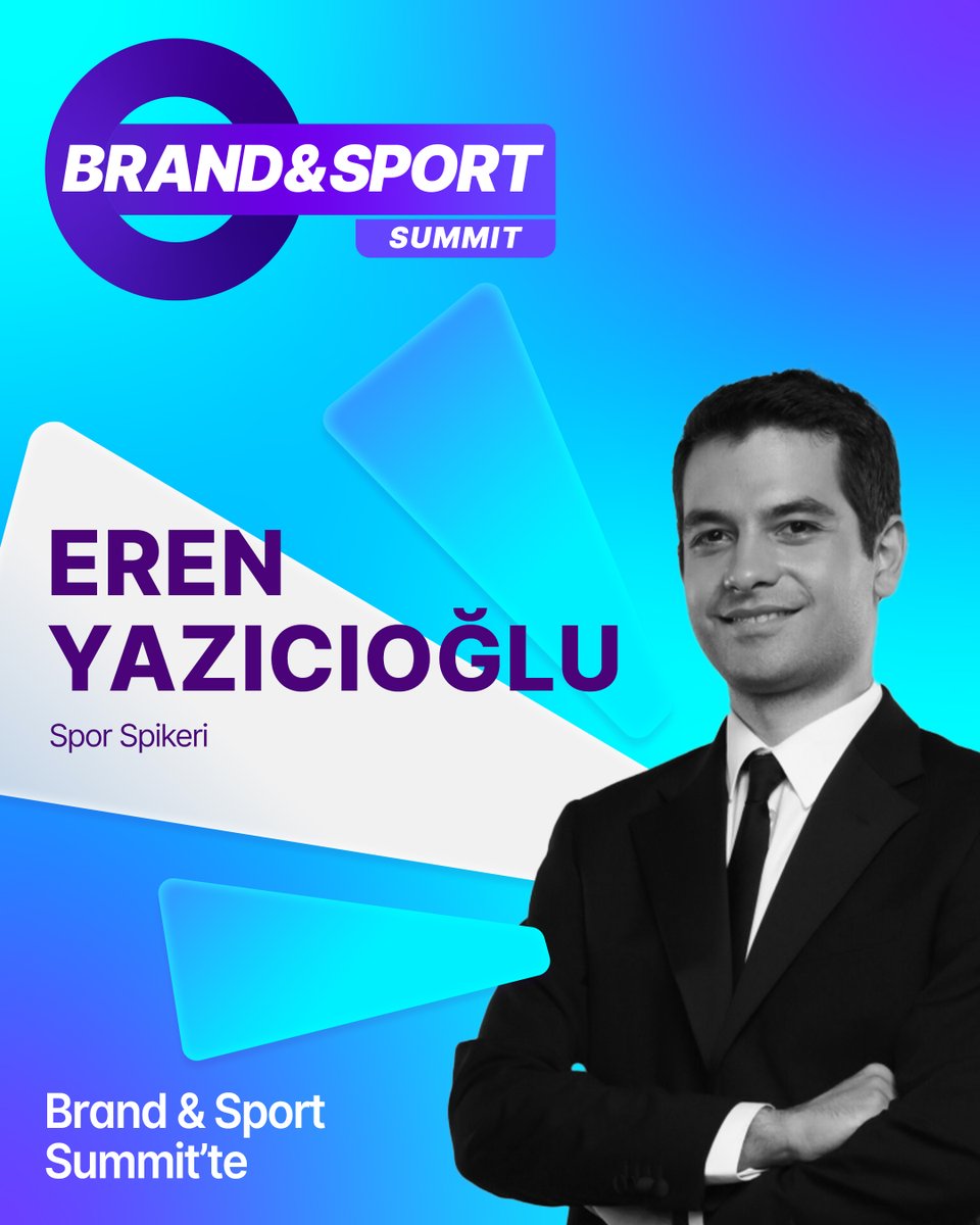 🎙Eren Yazıcıoğlu, Brand &amp; Sport Summit’te!

Spor Spikeri Eren Yazıcıoğlu, çok değerli sunumuyla, spor ve marka dünyasının oyunu değiştiren hikayelerinin oturumlarını takdim edecek.

🗓 5 - 6 Şubat
📍 Paribu Art
🎫 Biletler Paribu Pass'te