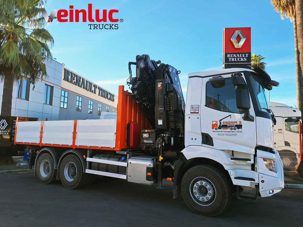 👉 🅽🆄🅴🆅🅰 🅴🅽🆃🆁🅴🅶🅰👈
𝐄𝐒𝐄𝐑𝐏𝐈 vuelve a apostar por la robustez de la 𝐆𝐚𝐦𝐚 𝐊 𝐌𝐞𝐝𝐢𝐮𝐦 de <a href="/RenaultTrucksEs/">Renault Trucks ES</a> para renovar su flota.
𝐏𝐔𝐑𝐀 𝐏𝐎𝐓𝐄𝐍𝐂𝐈𝐀:
𝐂𝐡𝐚𝐬𝐢𝐬 𝐑𝐞𝐧𝐚𝐮𝐥𝐭 𝐊 𝟔𝐗𝟒 (𝐌𝐨𝐭𝐨𝐫 𝟏𝟑𝐋) 
𝐏𝐫𝐞𝐜𝐢𝐬𝐢ó𝐧 𝐜𝐨𝐧 𝐆𝐫ú𝐚 𝐇𝐢𝐚𝐛
