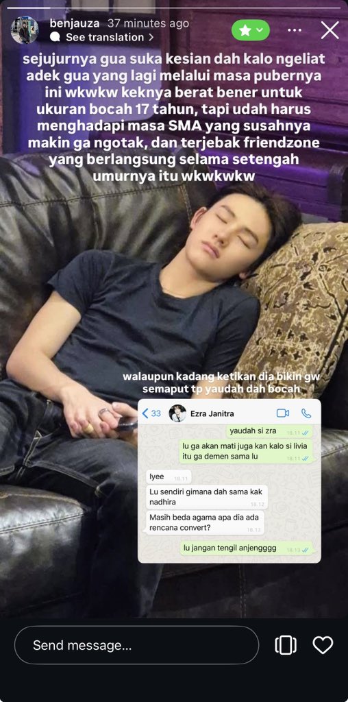 virtualling's tweet image. judulnya, yah begitu lah hidup

myung jaehyun ft. seonghyeon one tweet au.