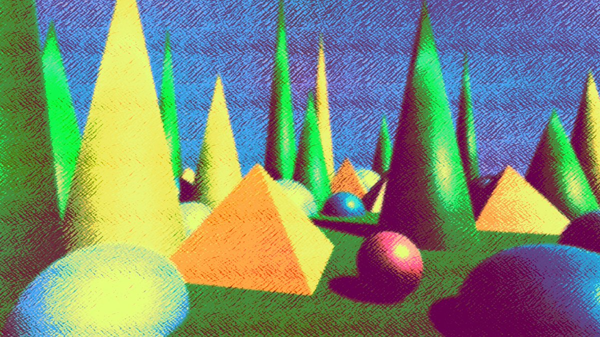 Dithering technology can be used as a crude (but super fast) hatching effect. 

(Example made with our Unity asset, you can check the link in our bio to get it)