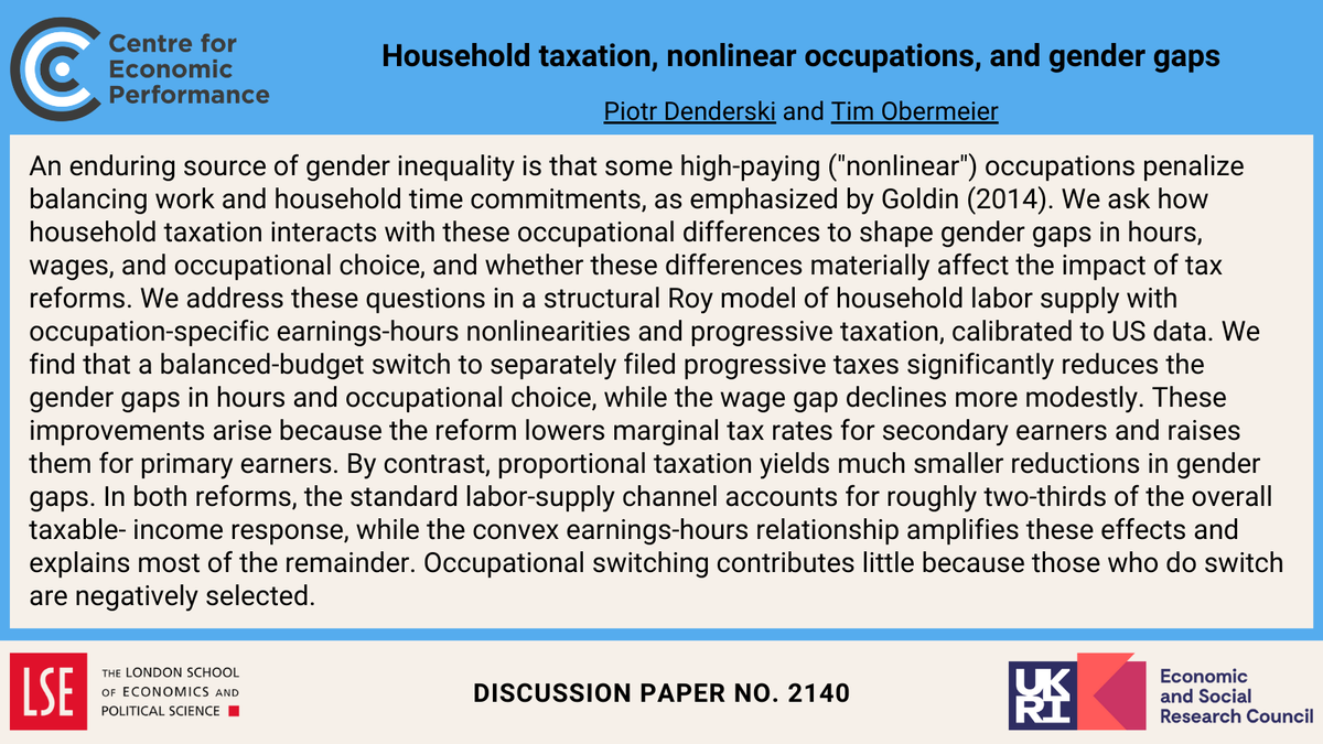 Centre for Economic Performance tweet media