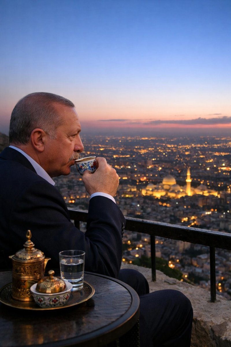 📍Emevi Camii namaz, Kasiyun dağı kahve…
📍Hayal etti, söyledi, özgürleştirdi ve yapacak🫡