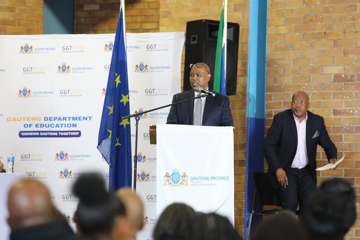 FPB_ZA's tweet photo. The Minister of Basic Education’s #Back2School campaign rollout is underway. Today we have joined learners and educators at Eldorado Park Secondary School to raise awareness on online safety and responsible digital behaviour.

#Back2School2026 #OnlineSafety #childprotection https://t.co/LPp8NMDZPN