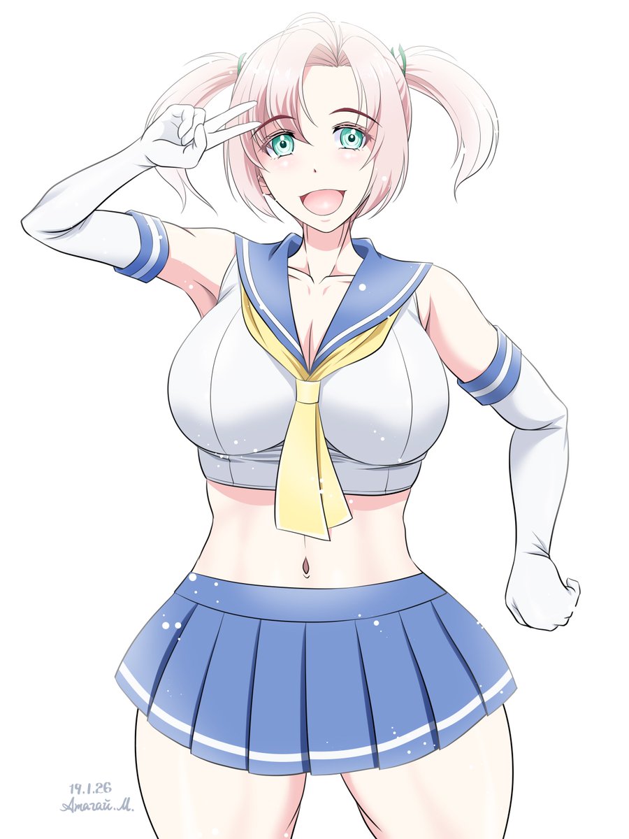 #艦これ版深夜の真剣お絵描き60分一本勝負 
#艦これ版真剣お絵描き60分一本勝負_20260119
ガッサー(ツインテ) 