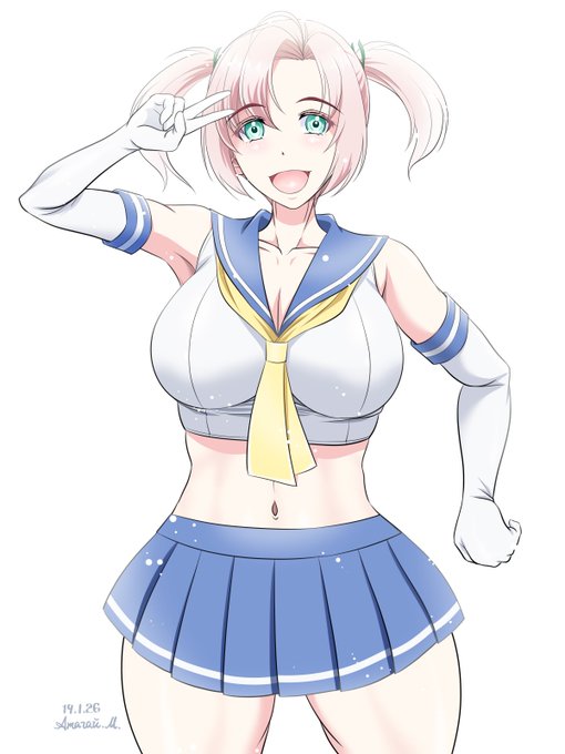 #艦これ版深夜の真剣お絵描き60分一本勝負 
#艦これ版真剣お絵描き60分一本勝負_20260119
ガッサー(ツインテ) 