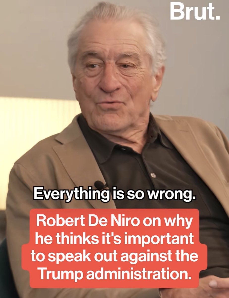 Do You AGREE With Robert De Niro?

Yes or No