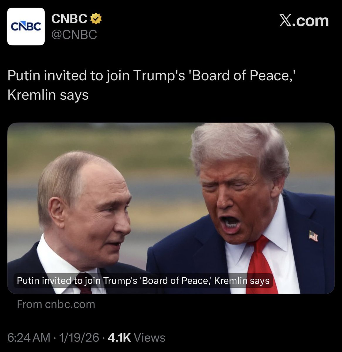 2026 is going to be a very dark year for US foreign policy, where everything that was built over many decades by leaders for collective security is torn apart by one madman, but only because people in his own party remain silent.