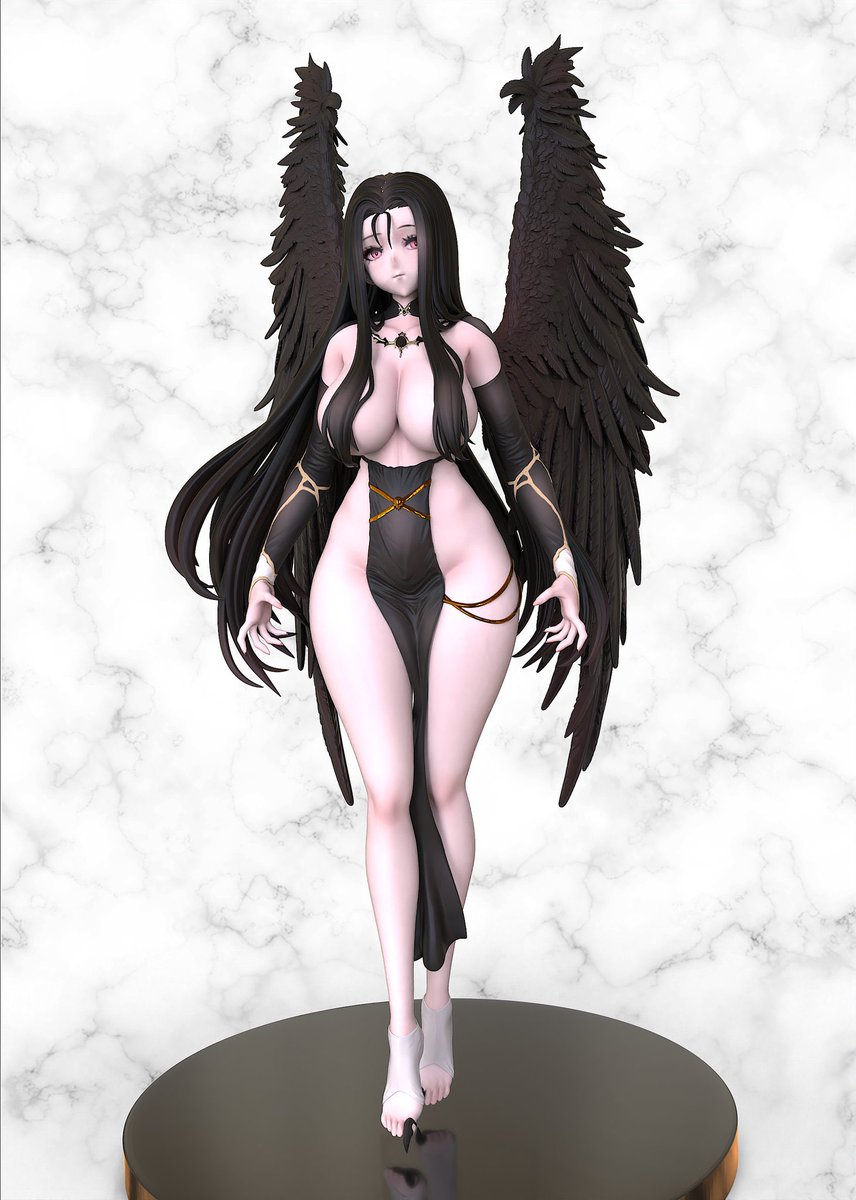 Thekyon's tweet photo. WF2026W 当日版権作品 
作品名：ブラウンダスト2 
堕ちた翼　オリビエ
高さ：約27cm　パーツ数：17
 価格：22000円　販売数：20
ブース番号：1-15-17　 
塗装見本は、準備出来次第アップします。 
どうぞよろしくお願いいたします！ 

#WF2026W #WF2026冬 #ブラウンダスト２ https://t.co/zhF2SVTsRK