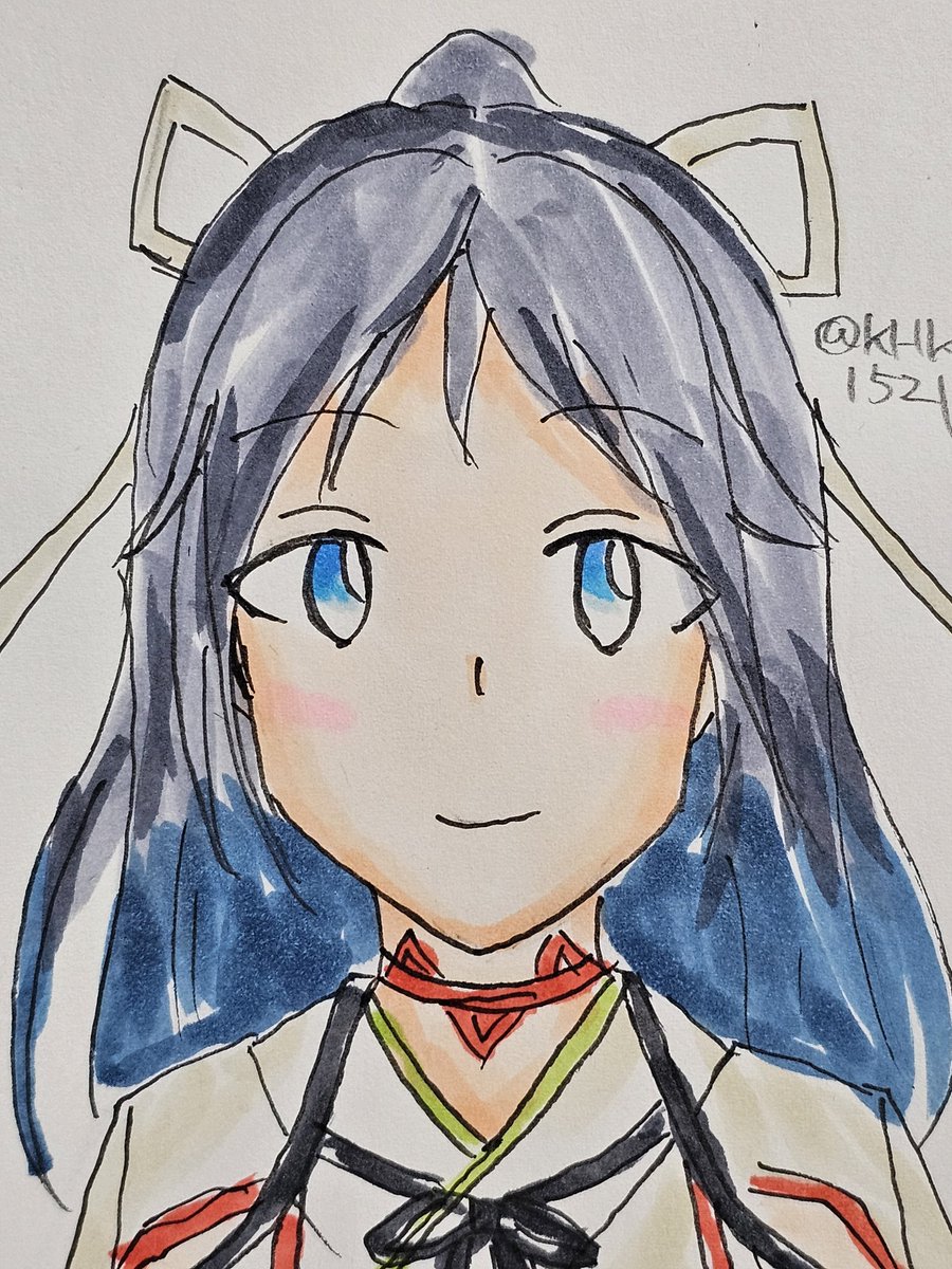 葛城(艦これ) 「葛城さん #艦これ版真剣お絵描き60分一本勝負_20260119 #葛城進水日」|KHK1521のイラスト