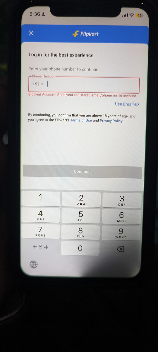 ConsumerFo80923's tweet photo. @flipkartsupport flipkart block my account without any reason why not any customer care number reached for flipkart https://t.co/mAZcLhsNJX