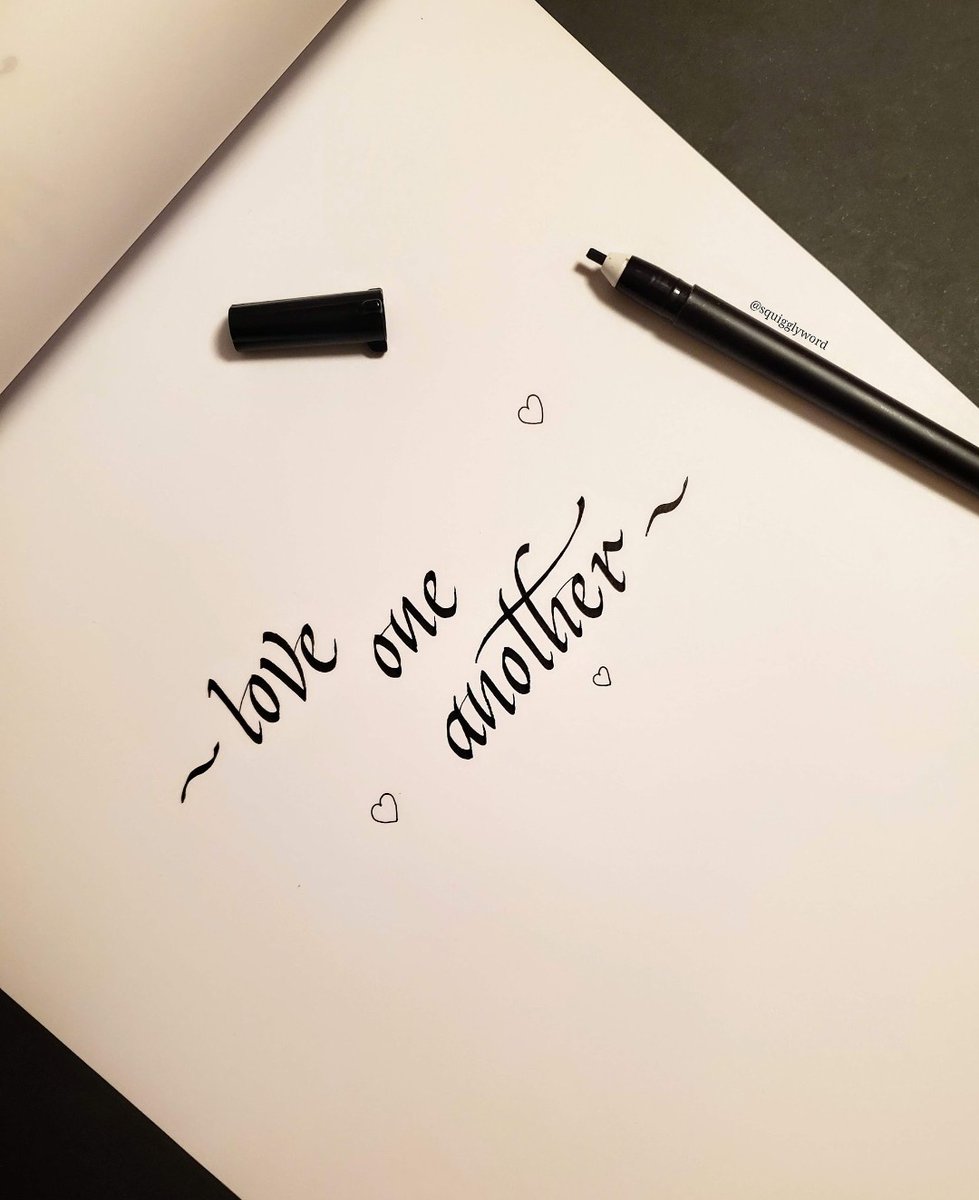 "A new command I give you: Love one another. As I have loved you, so you must love one another. By this everyone will know that you are my disciples, if you love one another.”
John 13:34-35
See <a href="/squigglyword/">squigglyword</a> on Instagram for short devotional.