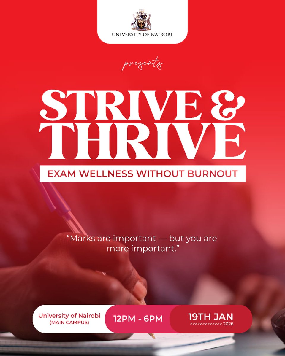 Whitney42545880's tweet photo. Marks are important but you are more important . Success in your exams
#SiniUoN @uonbi https://t.co/THcDo51bzB